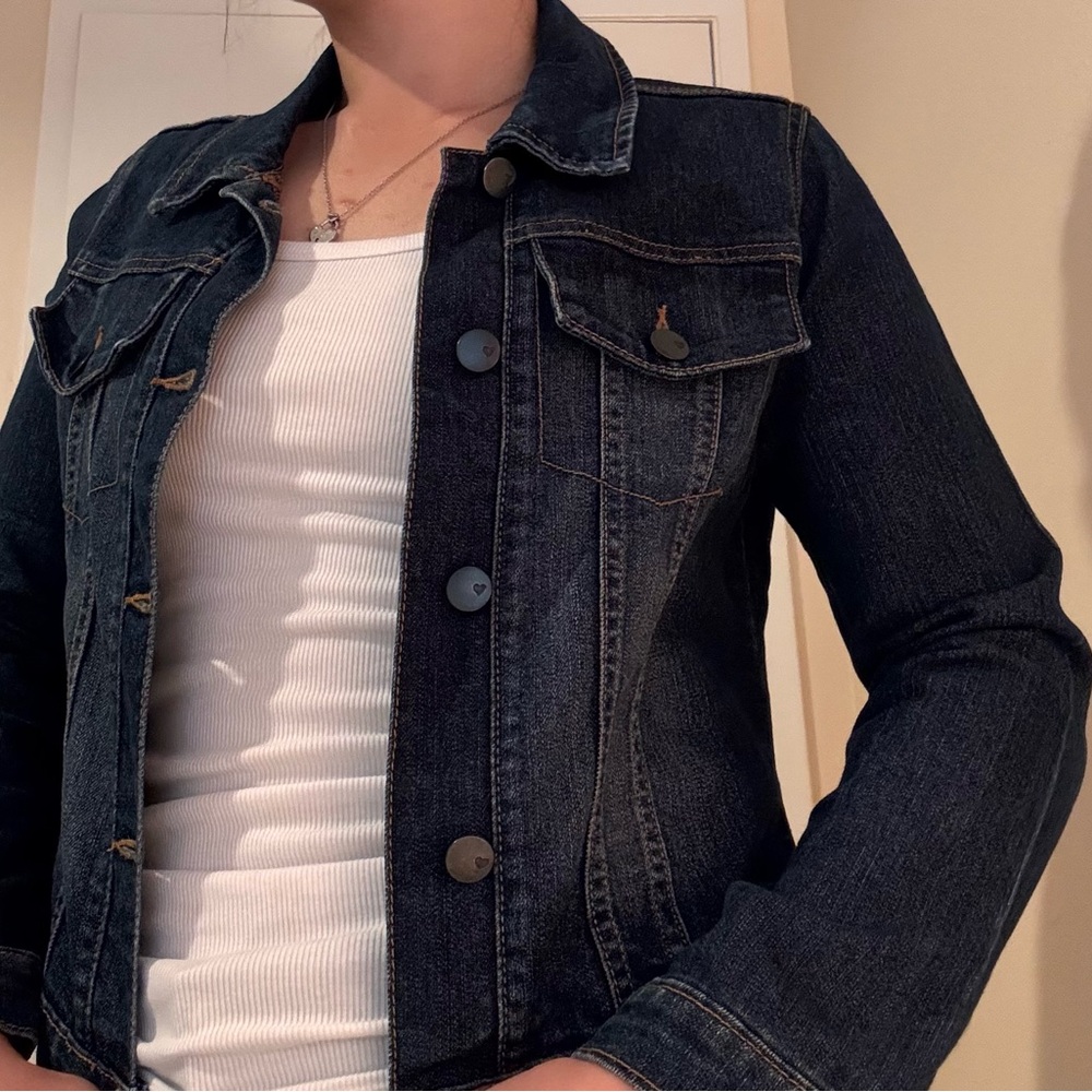 Dark Blue Jean Jacket